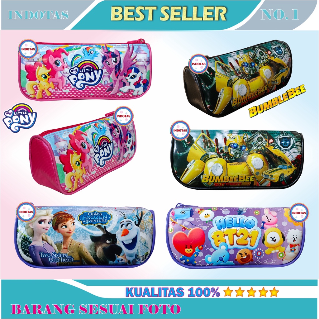 

tempat pensil bahan import karakter/kulitas premium