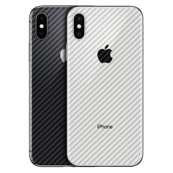 Iphone X Gaskin/Back Skin Carbon Case