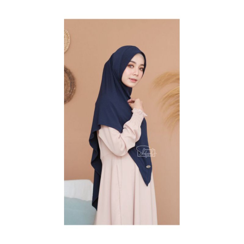 BERGO SHOFWAH - ARA CECILE  ZYLVA  CHELIA ORIGINAL by Shofwah - Kerudung Best Seller - Jilbab Harian Daily Instan Knitting Crezia