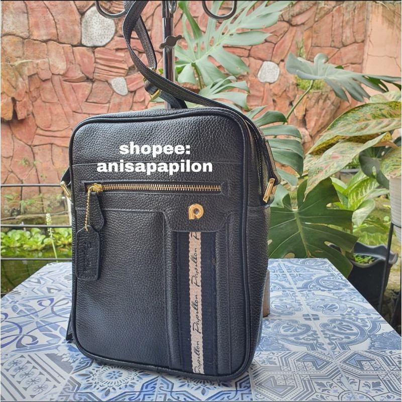 papillon k3343 tas papilon pria tas kulit pria