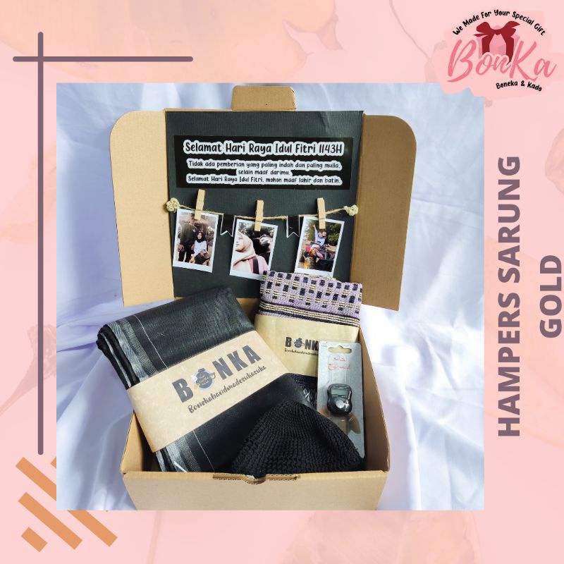 Kado Ulang Tahun Cowok Hadiah untuk Pacar Cowok Hampers Sarung Paket Hampers untuk Cowo Cowok Laki L