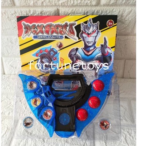 MAINAN SENJATA ULTRAMAN  SENJATA KOIN - MAINAN ANAK COWOK