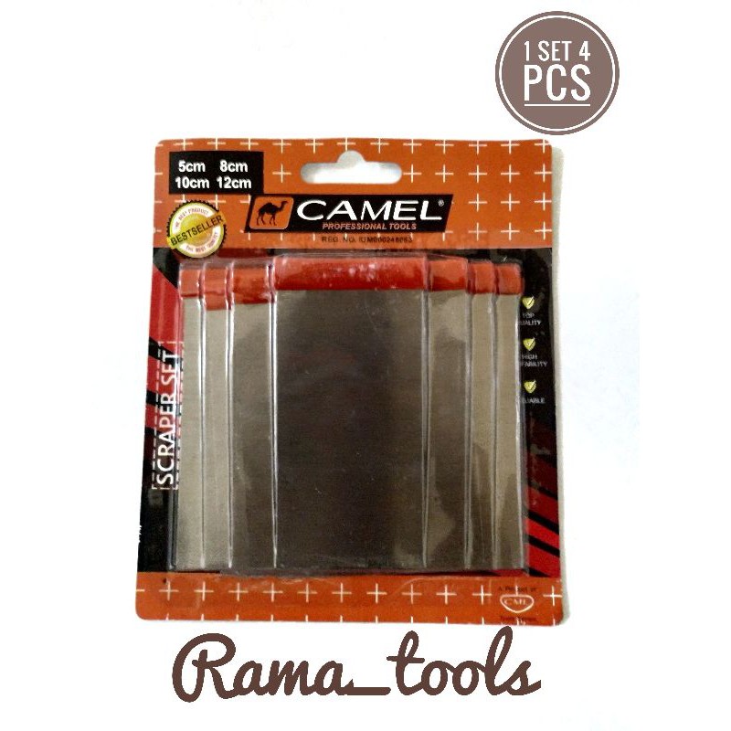 scraper set camel besi