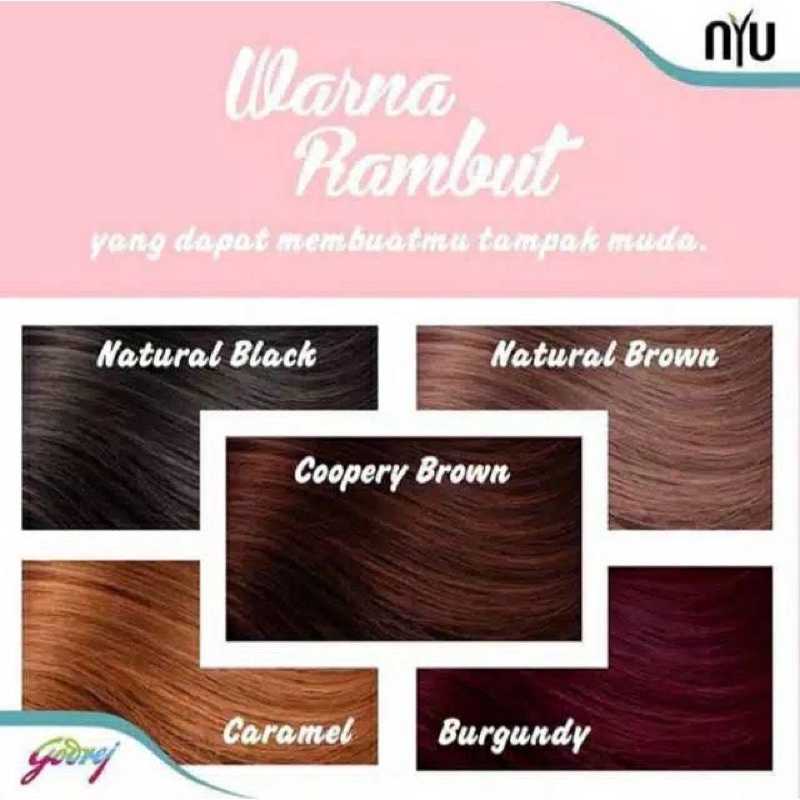 Cat Rambut NYU Creme Hair Color