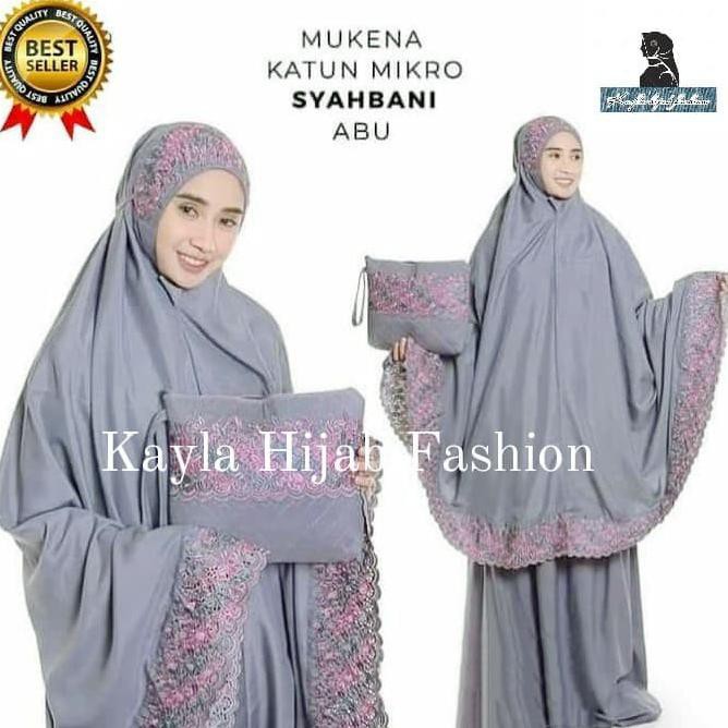 Ori&Terjamin Mukena Katun Bordir Siti Khadijah Syahbani