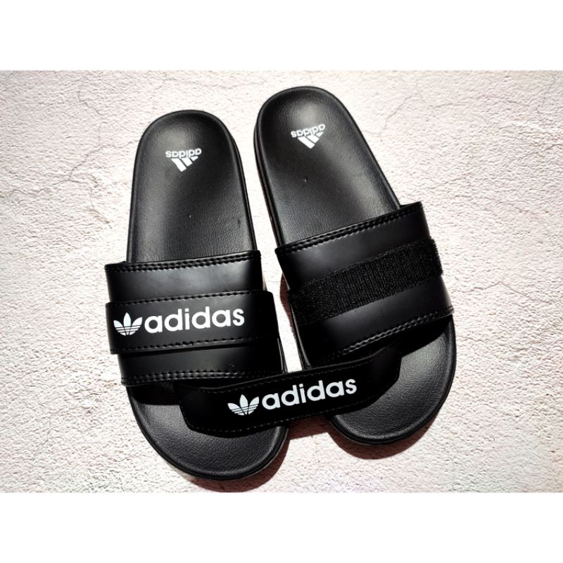 sandal slop pria sandal slide berlapis busa