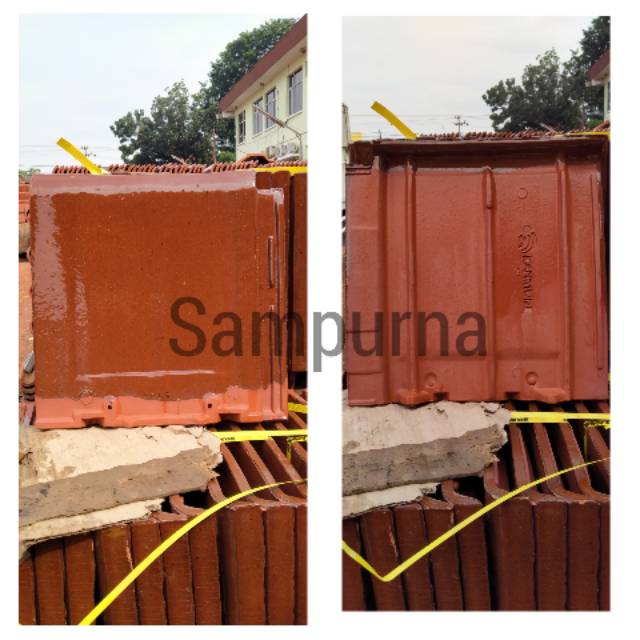 Genteng Keramik KANMURI FULL FLAT NATURAL