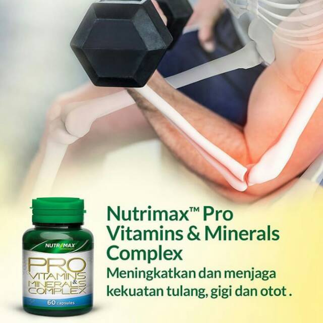 Nutrimax Pro Vitamins & Minerals Complex