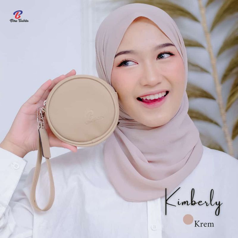 POUCH KIMBERLY BY BIRU TSABITA / POUCH CHOCOLY / POUCH ANTI AIR / TAS LOKAL PREMIUM