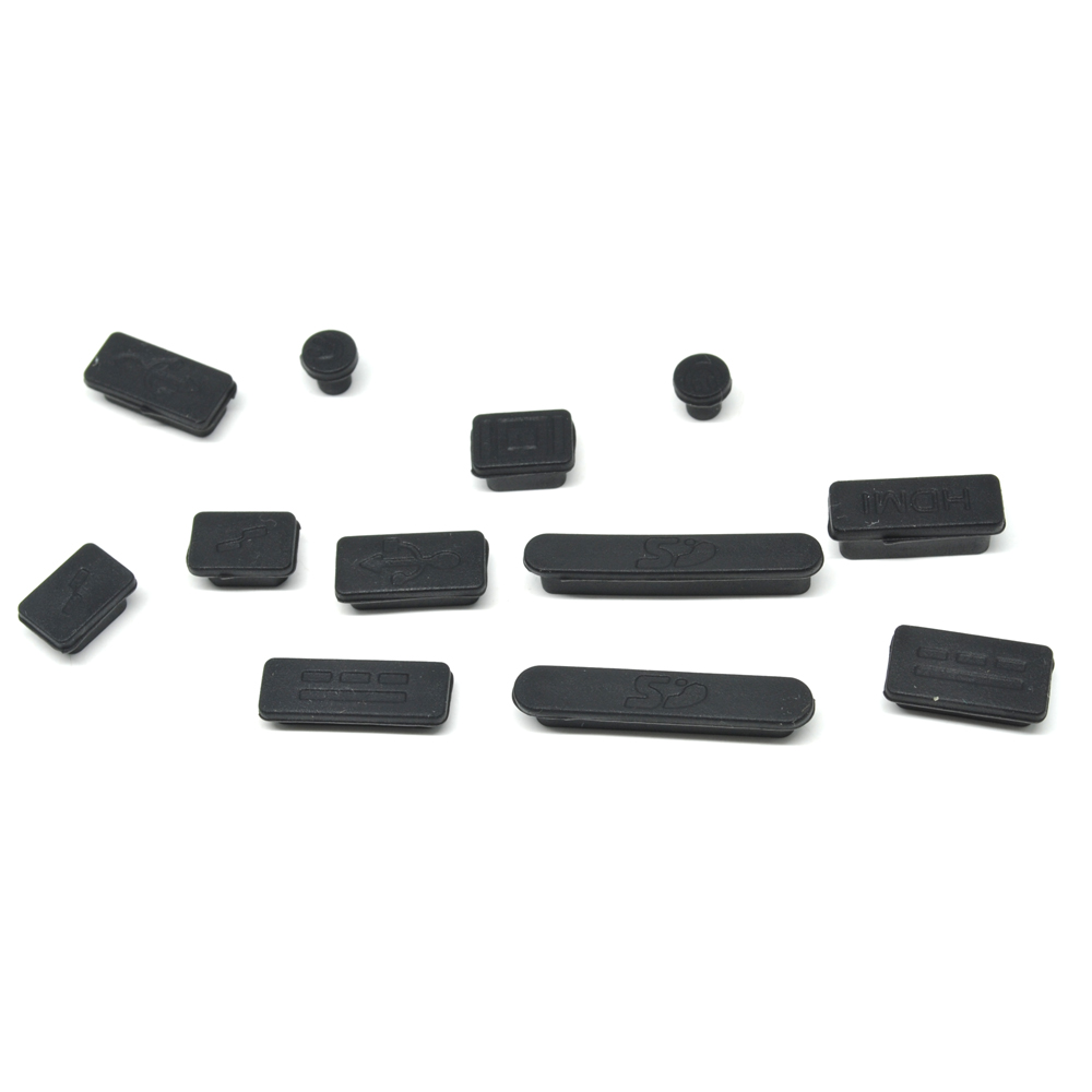 

XINYUAN Silicone Notebook Dust Plug - Black