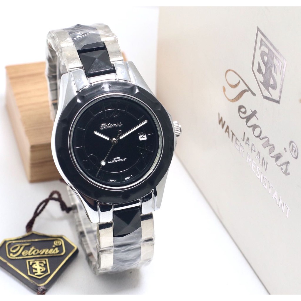 Tetonis Original Wacth TS155 - Jam Tangan Fashion Wanita - Keramik Strap