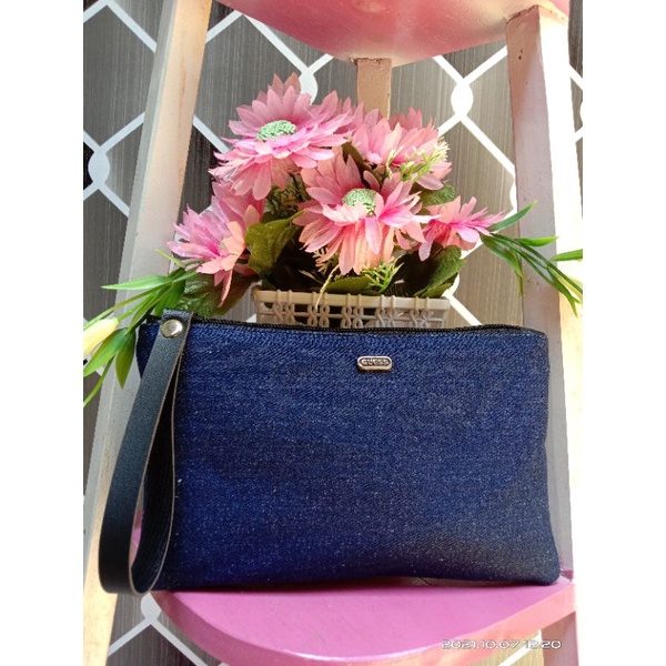 CLUTCH WANITA DENIM PROMO!!! TERMURAH