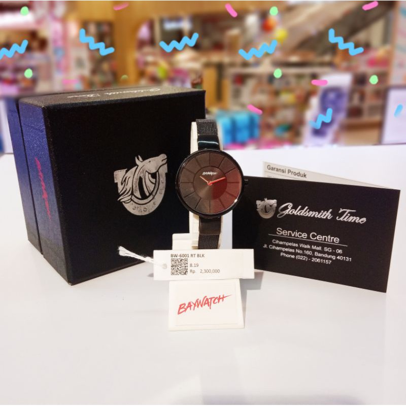 baywatch jam tangan wanita bw-6001