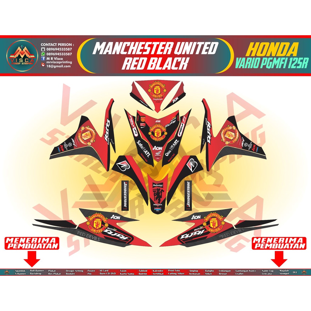DECAL VARIO125 OLD FULLBODY- Decal Honda Vario 125 Old- decal fullbody