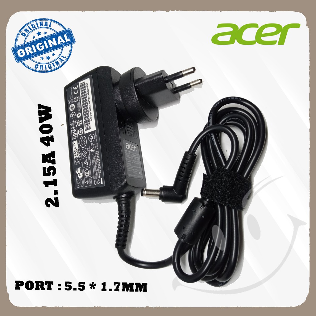 Charger laptop acer aspire one V5 722 D270 132 D255 725 756