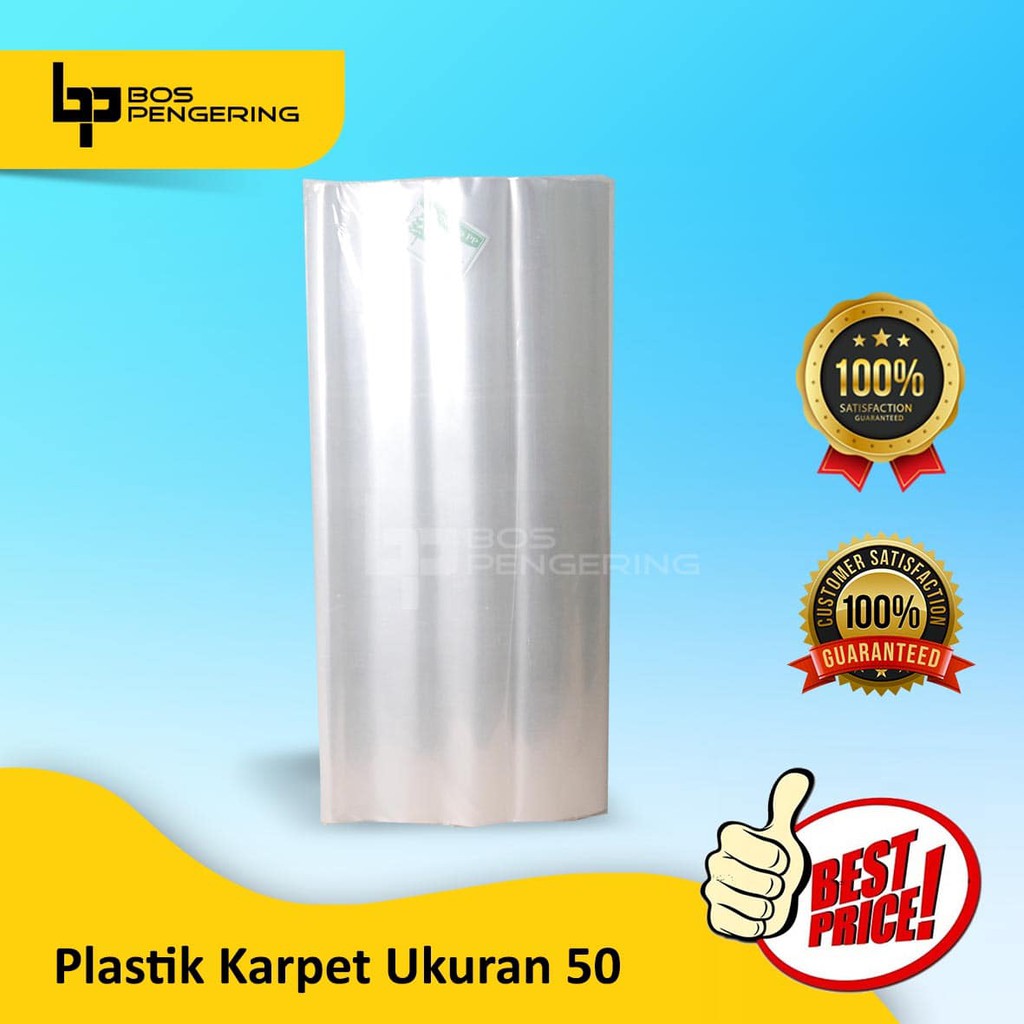 Plastik Packing Karpet - Plastik Roll Karpet Laundry  50 cm 3 kg Berkualitas