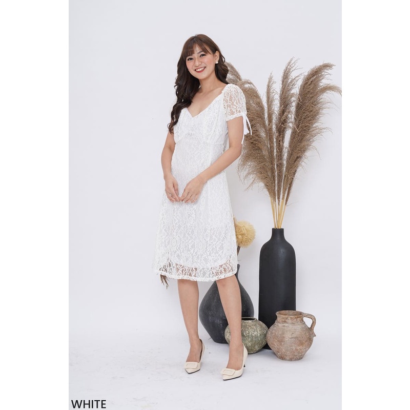 Bonjua Dress Brukat Lace Casual Party