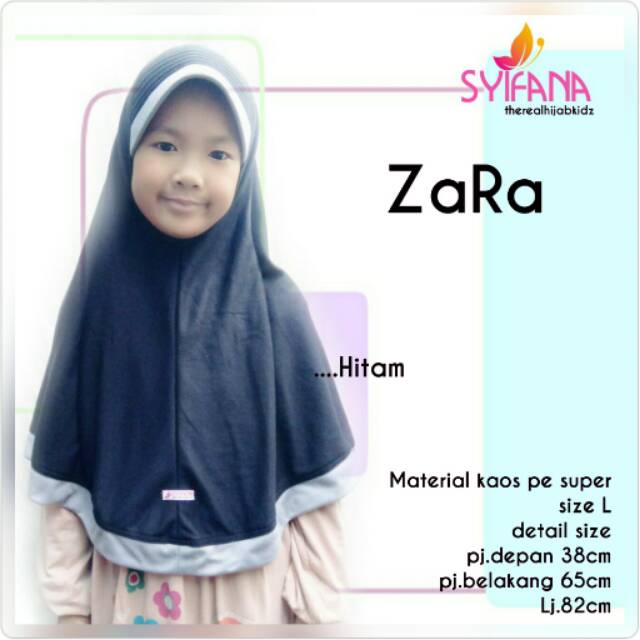 Zara Jilbab anak tanggung