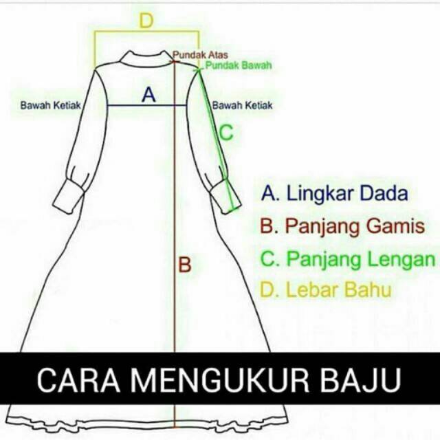  Cara Mengukur Baju  Shopee Indonesia