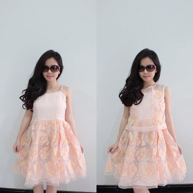 dress pink + outer tile