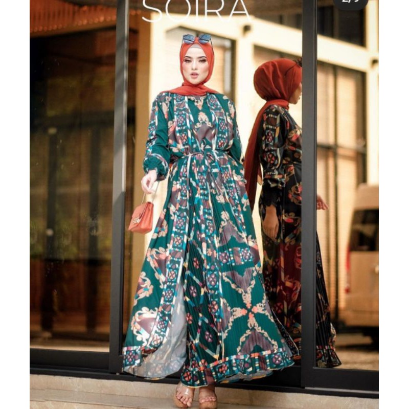 Gamis dress Ashanty set by Soira