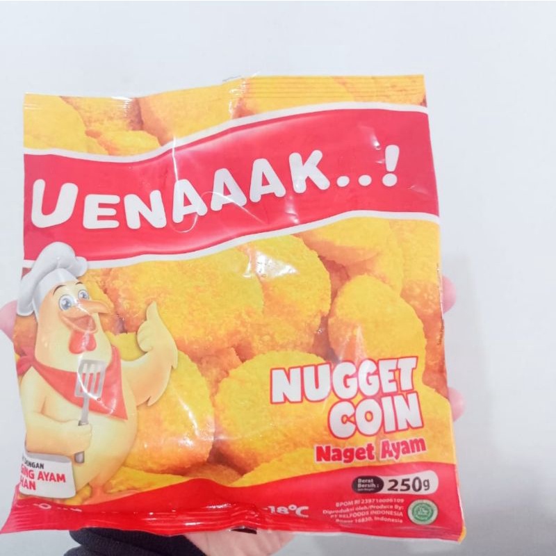 

naget chiken stick belfoods / nugget coin 250gr