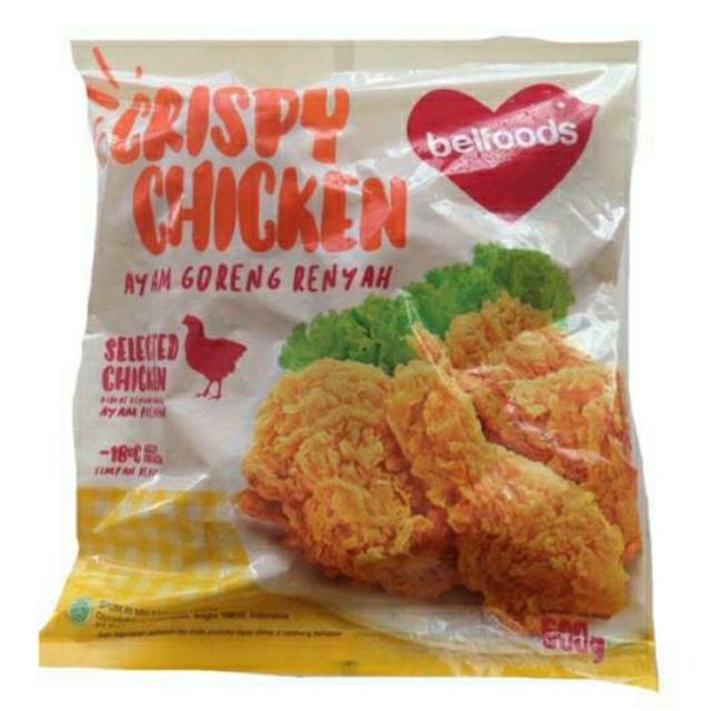 

belfoods favorite ayam goreng renyah Crispy Fried Chicken 500gr frozen food