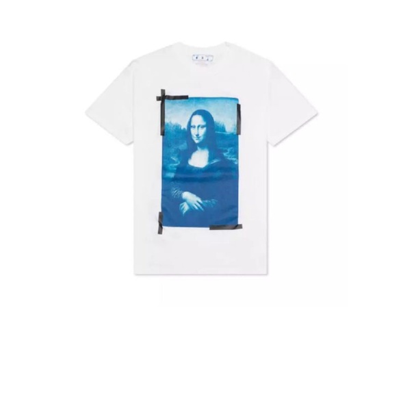Off-white monalisa T-shirt White