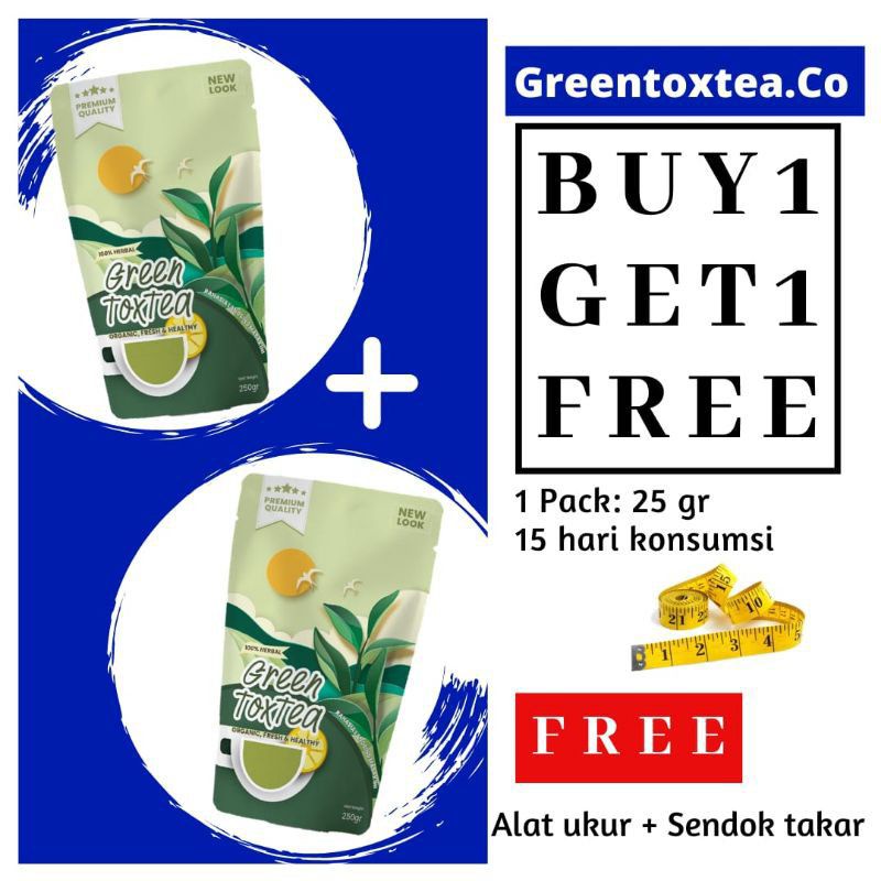 Green ToxTea Beli 1 gratis 1
