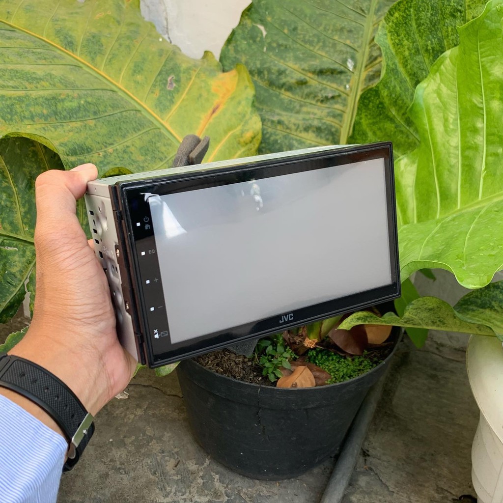 Headunit Deckless JVC KW - M24BT mulus segel copotan Ignis / Baleno