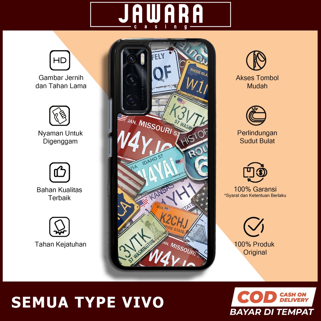 Case Vivo V20 SE Case Hp Vivo V20 SE Premium Glossy Jawara Casing [TRVL] Casing Hp Aesthetic Kesing 