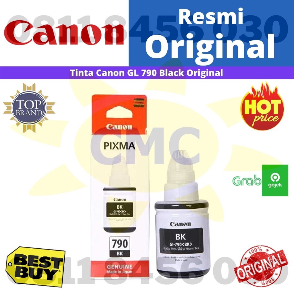 TINTA CANON PIXMA GL 790 Black Original