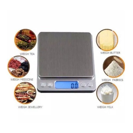 COD Timbangan Digital FLECO I-2000 TIMBANGAN  Bumbu Dapur Kopi Emas Scale 0.1 Gram - 3 Kg