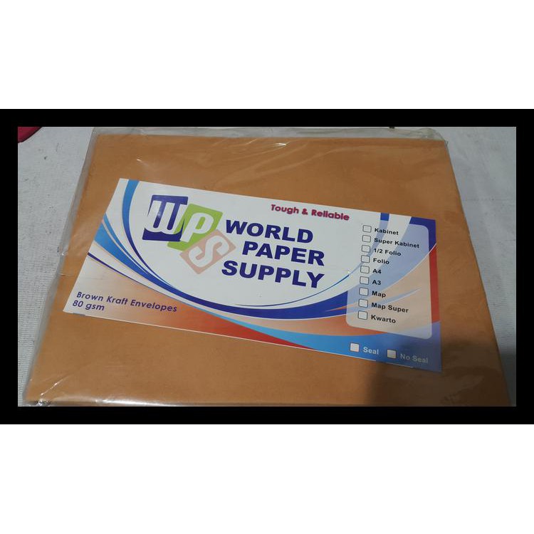 

Diskon Amplop Coklat Quarto 210X270Mm Barang Bagus