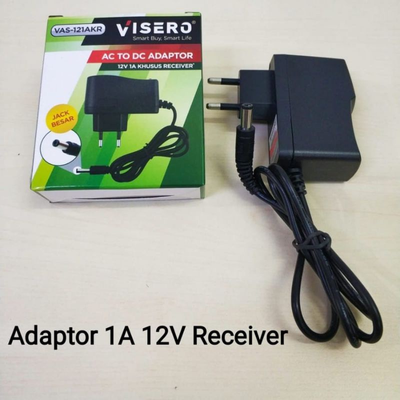 Adaptor receiver 12V 1A Visero