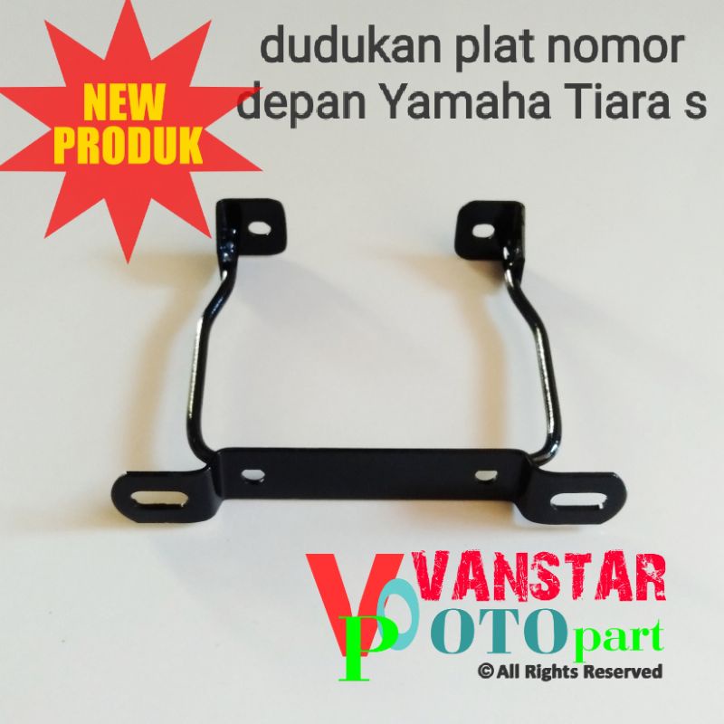 dudukan plat nomor depan Yamaha tiara s 2 tak