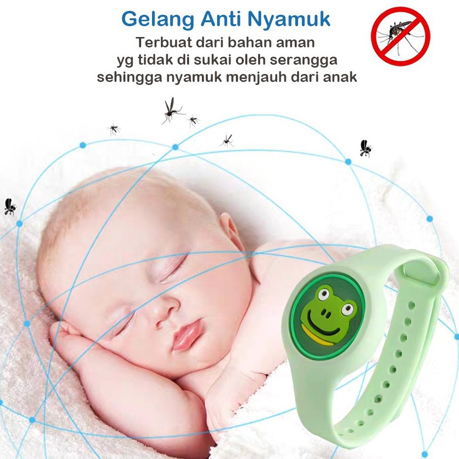 Gelang Anti Nyamuk LED - Gelang Anak LED - Mosquito repellent