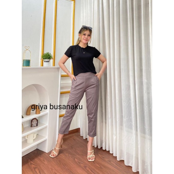 CELANA WANITA 7/9 PANTS KATUN TWILL STRECH PREMIUM