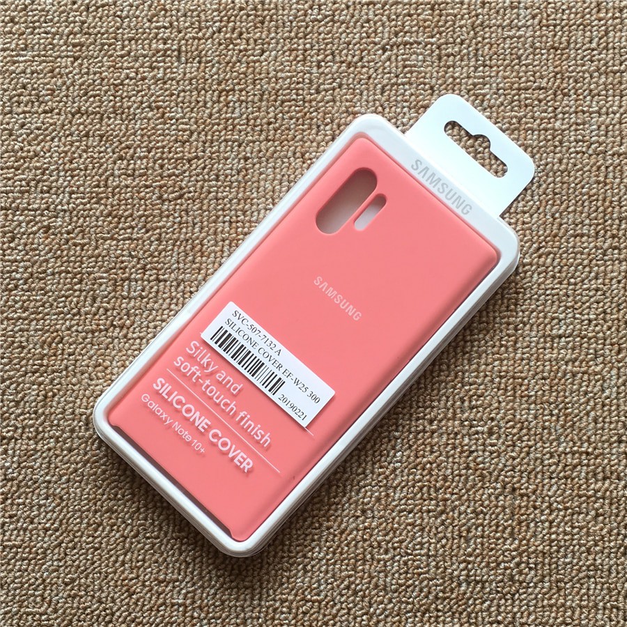 Original Silicone Case Samsung Note 10 Plus - Samsung Note 10 Plus Case Premium