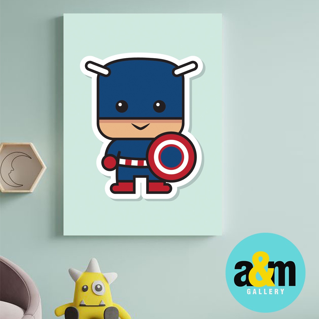 Hiasan Dinding Kamar Bayi cowok (A4) Pajangan Anak Dekorasi Bayi Wall Decor Tema Pajangan Bayi - A&amp;M