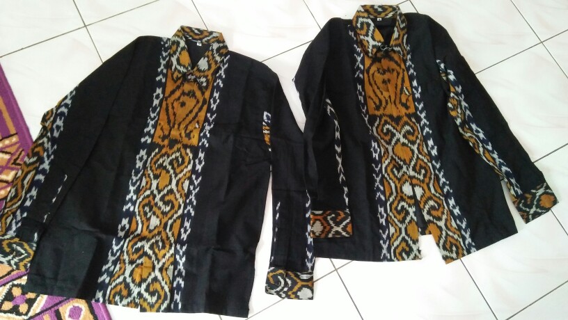 Kertonyono Kemeja Batik Pria Full Furing Bahan Tenun Troso Jepara