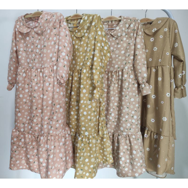 Gamis shakila motif anak /Gamis shakila motif/Gamis terbaru