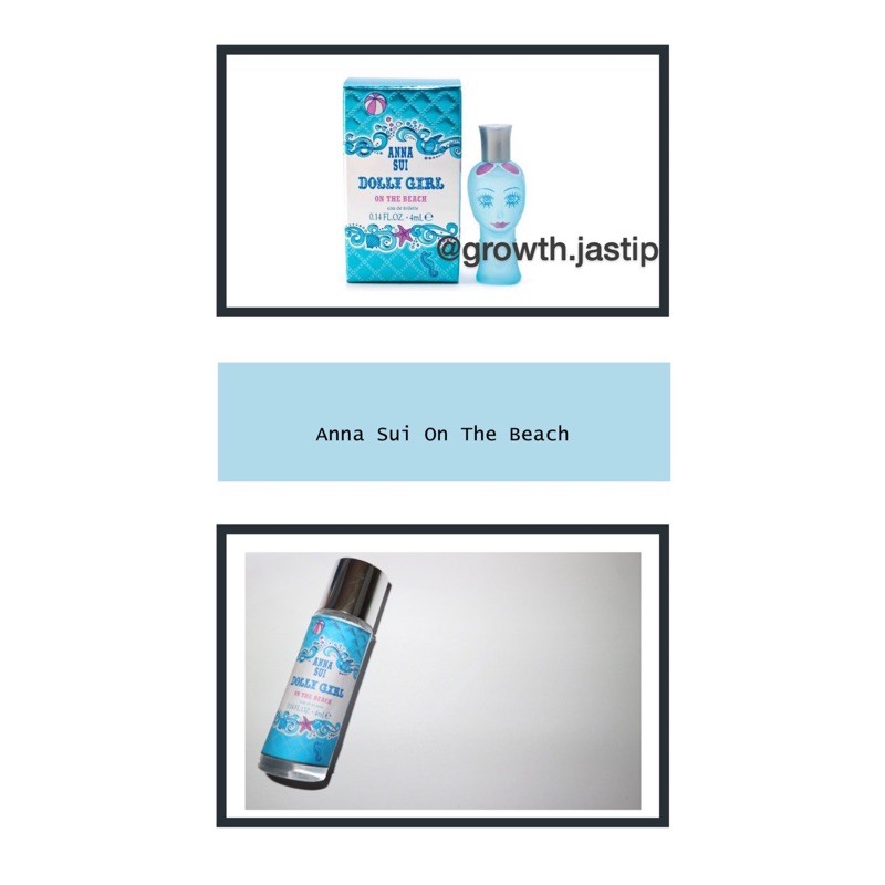 Refill Anna Sui on the beach