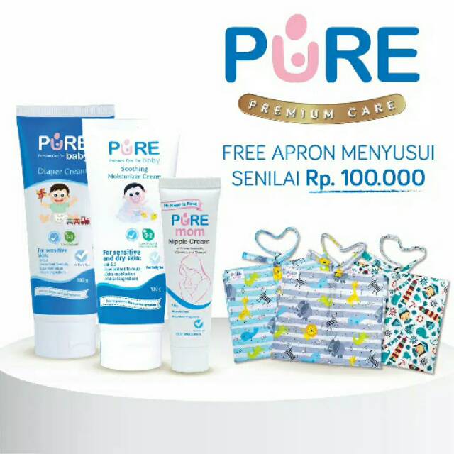 Pure BB Paket Skin Care FREE Apron Menyusui