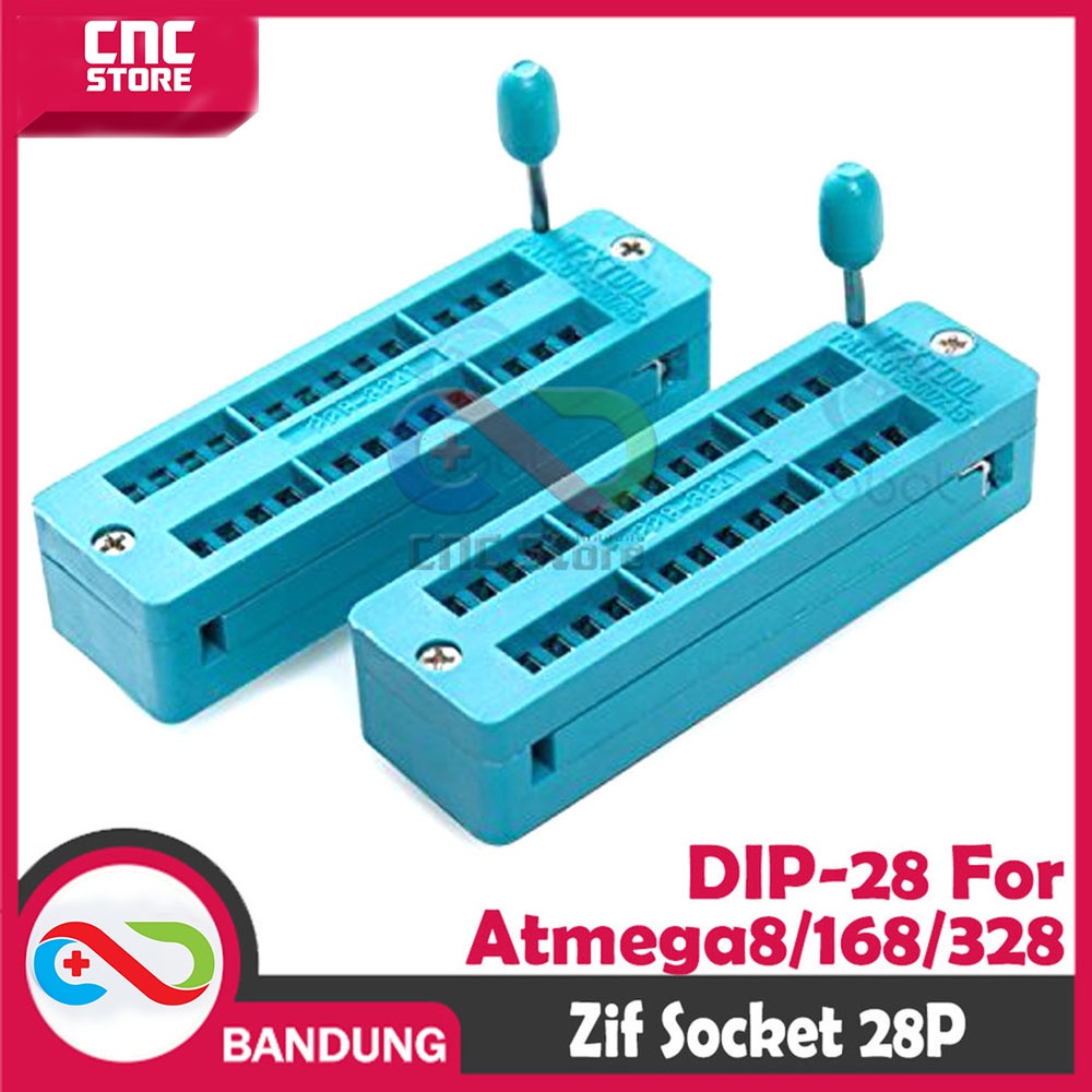 ZIF SOCKET DIP-28 DIP 28P 28 PIN IC UNIVERSAL FOR ATMEGA