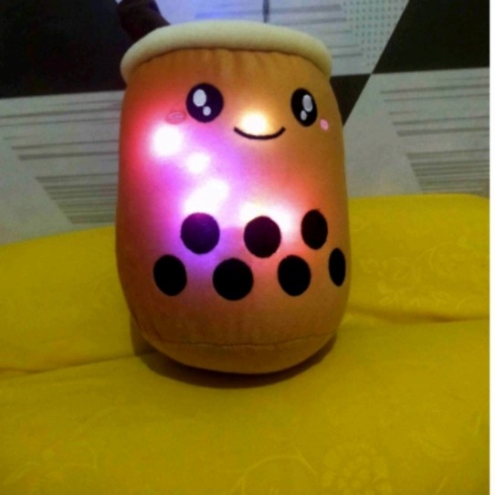 Boneka Boba Led Lampu Bisa Nyala Mainan Anak