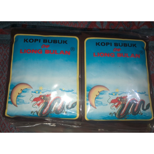 2PCS KOPI CAP LIONG BULAN 200gram ORIGINAL KHAS BOGOR(2PCS)