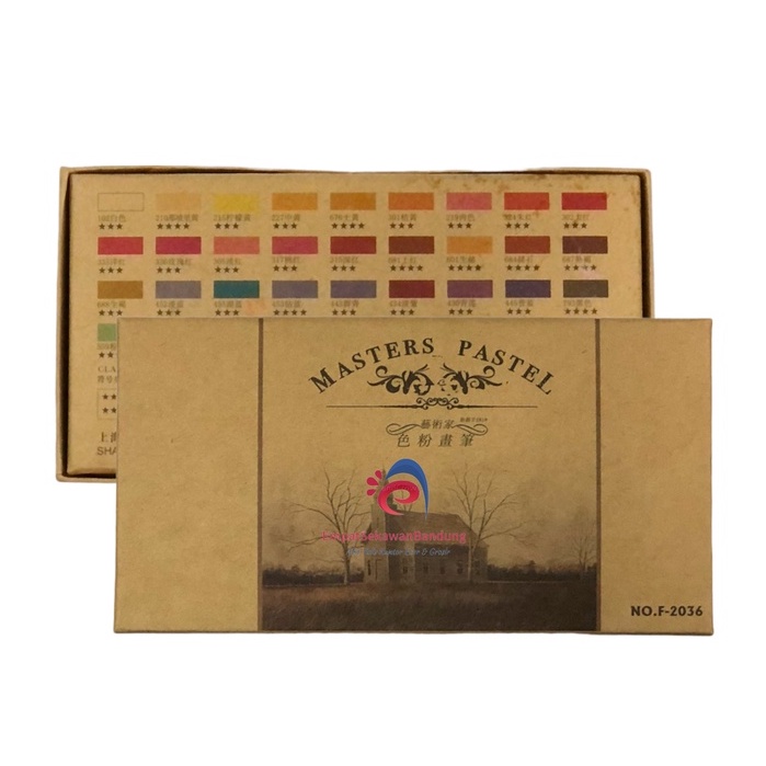 

Master Pastel 36 Colour Maries #F – 2036 / Pastel Master 36 Warna – SHESB