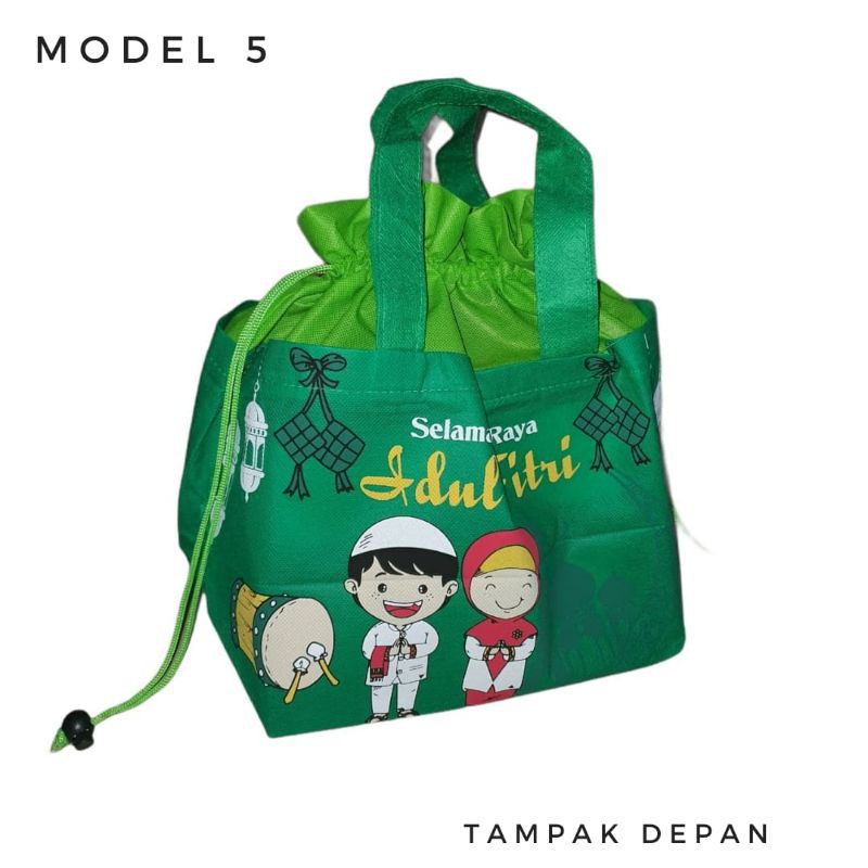

Tas Kain Spunbond Model Serut | Kualitas Premium | Goodiebag Hampers Ramadhan Idul Fitri
