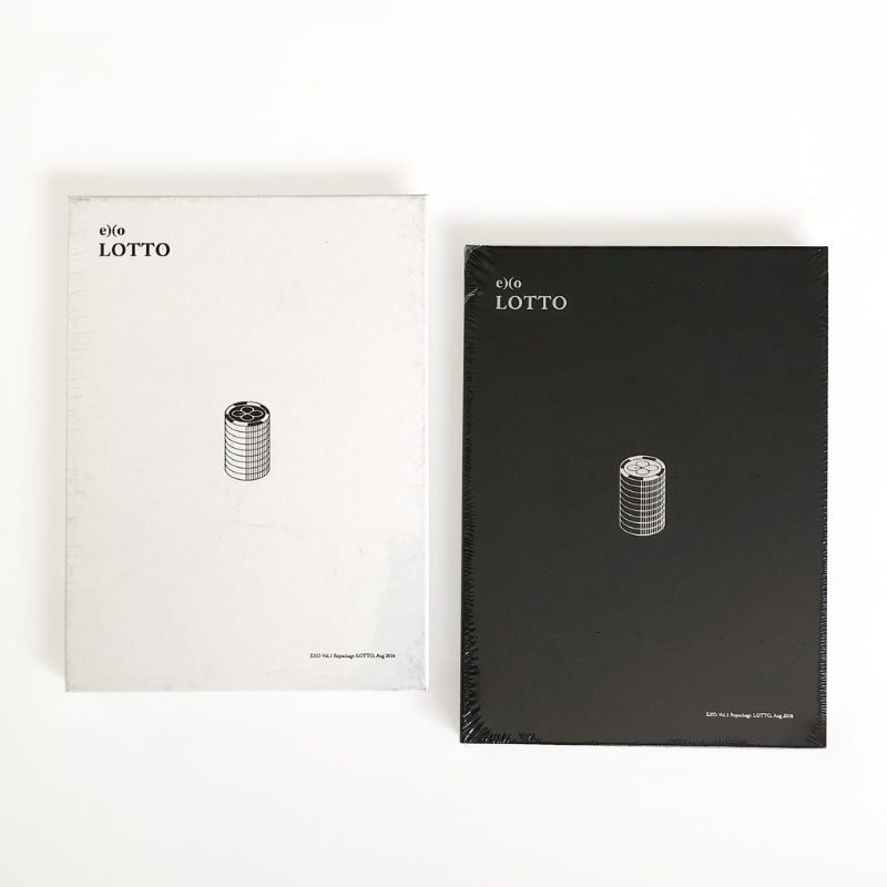 (FULLSET) UNSEALED ALBUM EXO LOTTO OFFICIAL